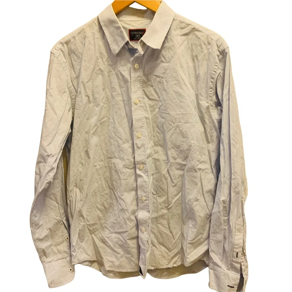 FIVE FOUR LA NWT White Arrowhead Button Down - Picture 1 of 8